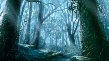 Backdrop for the TV series "Mushi-Shi" #1353273