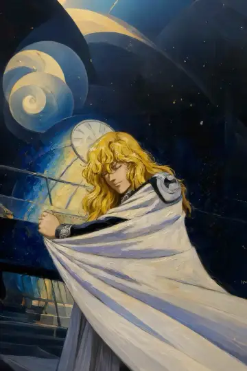 Poster for the TV series "Legend of the Galactic Heroes" #1334449