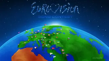 Backdrop for the TV series "Eurovision Song Contest" #1333210