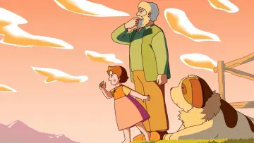 Backdrop for the TV series "Heidi: Girl of the Alps" #1396102
