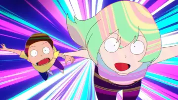 Backdrop for the TV series "Rick and Morty: The Anime" #1473188