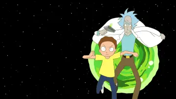 Backdrop for the TV series "Rick and Morty: The Anime" #1473191