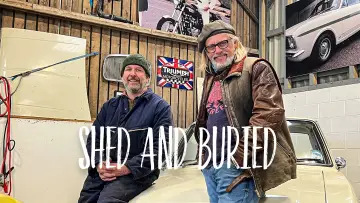 Backdrop for the TV series "Shed & Buried" #1511998
