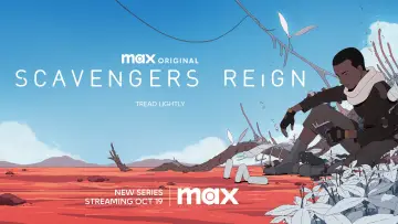 Backdrop for the TV series "Scavengers Reign" #1416056