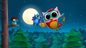 Backdrop for the TV series "Eva the Owlet" #1502220