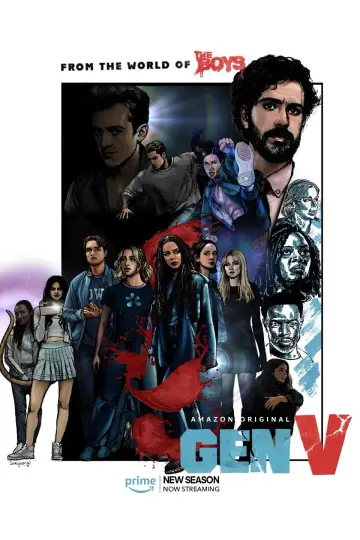 Poster for the TV series "Gen V" #1311691