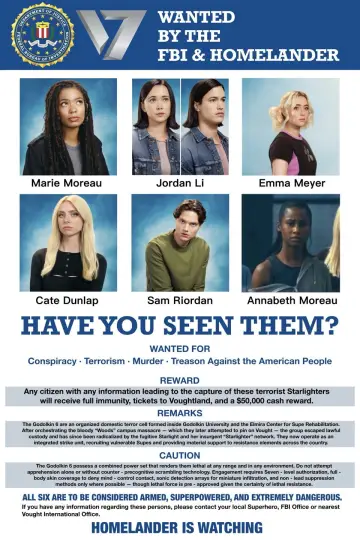 Poster for the TV series "Gen V" #1311692