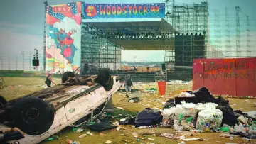 Backdrop for the TV series "Trainwreck: Woodstock 