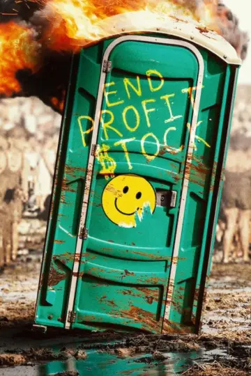 Poster for the TV series "Trainwreck: Woodstock 