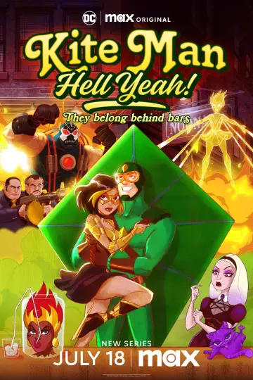 Poster for the TV series "Kite Man: Hell Yeah!" #1540734