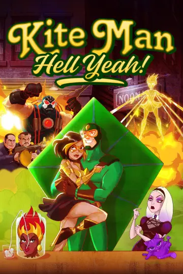 Poster for the TV series "Kite Man: Hell Yeah!" #1540735