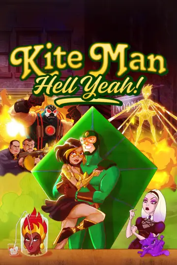 Poster for the TV series "Kite Man: Hell Yeah!" #1540738