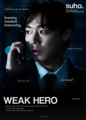 Poster for the TV series "Weak Hero" #1283875