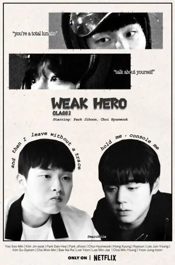 Poster for the TV series "Weak Hero" #1283876