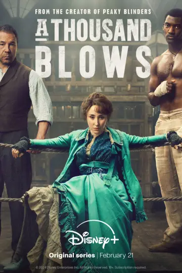 Poster for the TV series "A Thousand Blows" #1435376