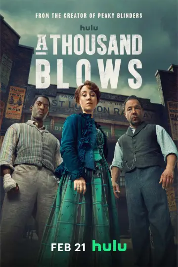 Poster for the TV series "A Thousand Blows" #1435378