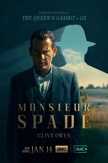 Poster for the TV series "Monsieur Spade" #1598938