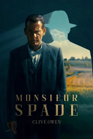 Poster for the TV series "Monsieur Spade" #1598944