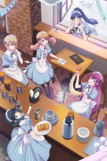 Poster for the TV series "The Café Terrace and Its Goddesses" #1358621