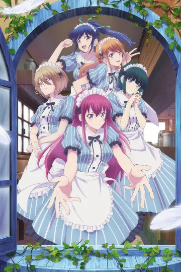 Poster for the TV series "The Café Terrace and Its Goddesses" #1358624