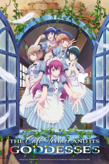Poster for the TV series "The Café Terrace and Its Goddesses" #1358626