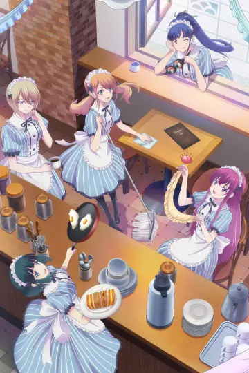 Poster for the TV series "The Café Terrace and Its Goddesses" #1358628