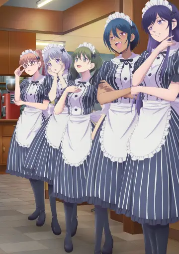 Poster for the TV series "The Café Terrace and Its Goddesses" #1358635