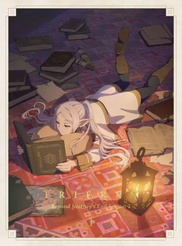 Poster for the TV series "Frieren: Beyond Journey