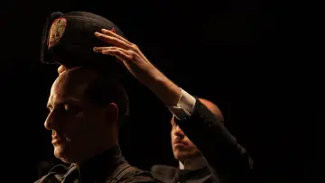 Backdrop for the TV series "Mussolini: Son of the Century" #1502121
