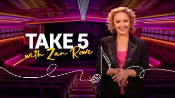 Backdrop for the TV series "Take 5 with Zan Rowe" #1534854
