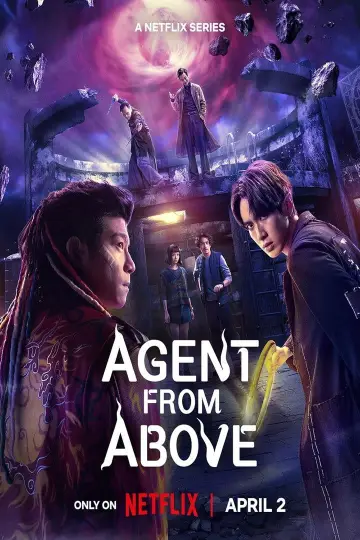 Poster for the TV series "Agent from Above" #1472102