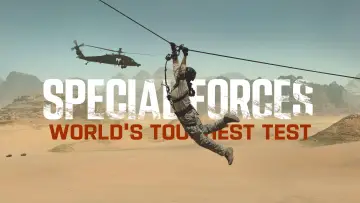 Backdrop for the TV series "Special Forces: World