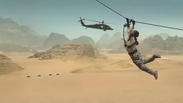 Backdrop for the TV series "Special Forces: World