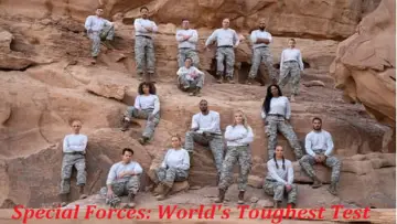 Backdrop for the TV series "Special Forces: World
