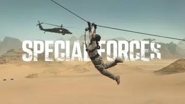 Backdrop for the TV series "Special Forces: World