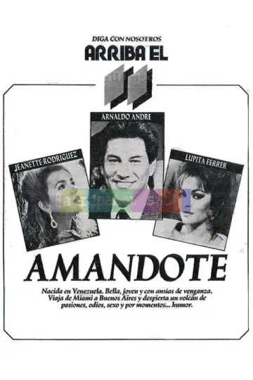 Amándote poster