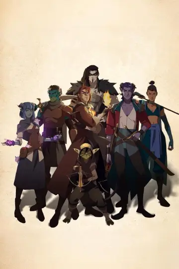 Poster for the TV series "The Mighty Nein" #1386826