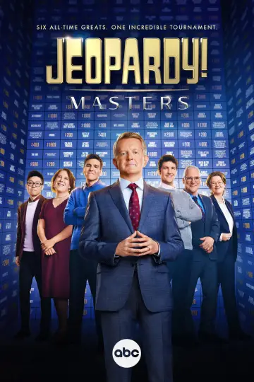 Poster for the TV series "Jeopardy! Masters" #1228124