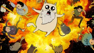 Backdrop for the TV series "Exploding Kittens" #1592809