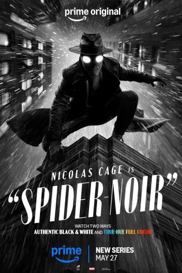 Poster for the TV series "Spider-Noir" #1290904