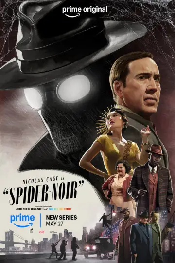 Poster for the TV series "Spider-Noir" #1290925