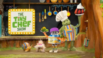 Backdrop for the TV series "The Tiny Chef Show" #1448299