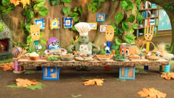 Backdrop for the TV series "The Tiny Chef Show" #1448300