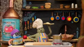 Backdrop for the TV series "The Tiny Chef Show" #1448301