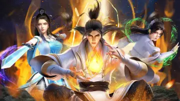 Backdrop for the TV series "Legend of Xianwu" #1224530
