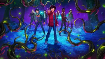 Backdrop for the TV series "Stranger Things: Tales from 