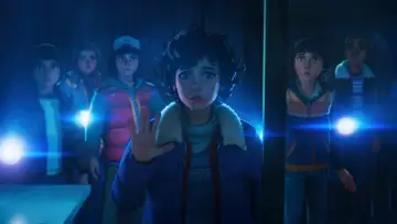 Backdrop for the TV series "Stranger Things: Tales from 