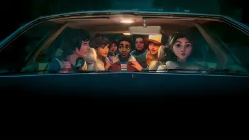 Backdrop for the TV series "Stranger Things: Tales from 