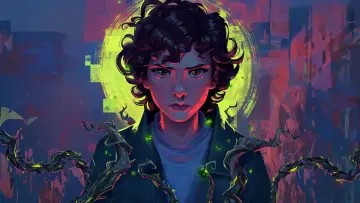 Backdrop for the TV series "Stranger Things: Tales from 