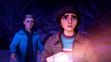 Backdrop for the TV series "Stranger Things: Tales from 